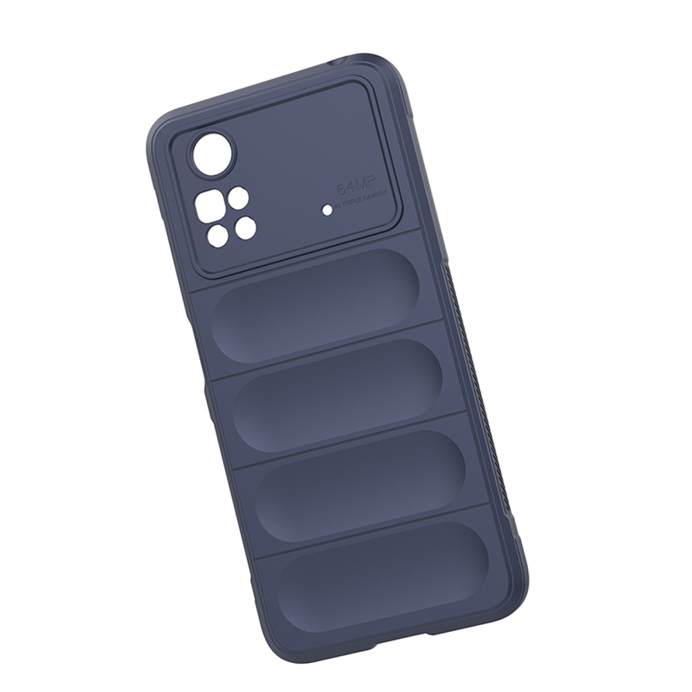 Противоударный чехол Flexible Case для Poco M4 Pro 4G
