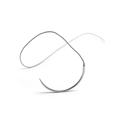 Нить нейлоновая М1.5 (4/0) 45 см игла обратно-режущая 20 мм 3/8 окр. 25 шт