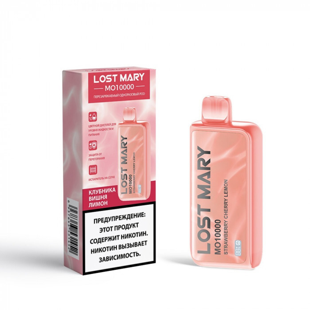 Lost Mary MO10000 Клубника Вишня Лимон (Ч/З)