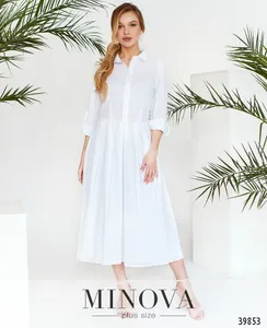 Платье 3151-белый Minova