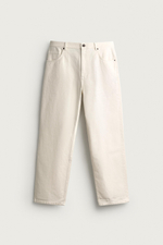 ДЖИНСЫ STRAIGHT RELAXED FIT ИЗ ХЛОПКА И КОНОПЛИ — ZARA