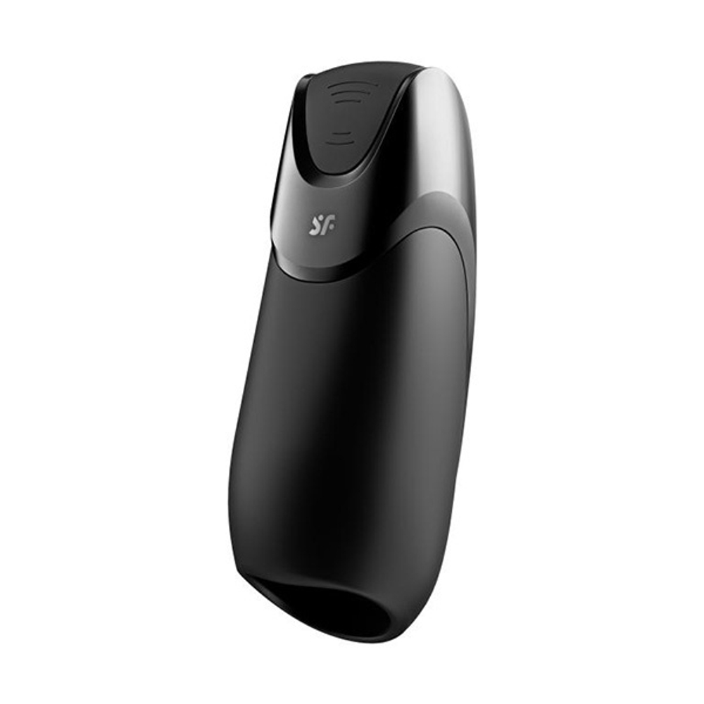 Черный мужской вибромастурбатор Satisfyer Men Vibration+