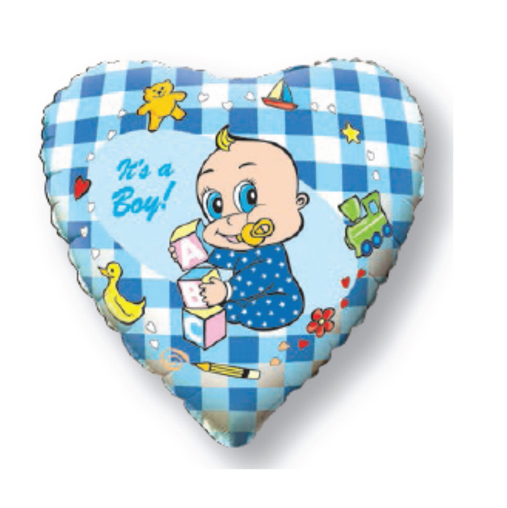 Шар (18''/46 см) Сердце,