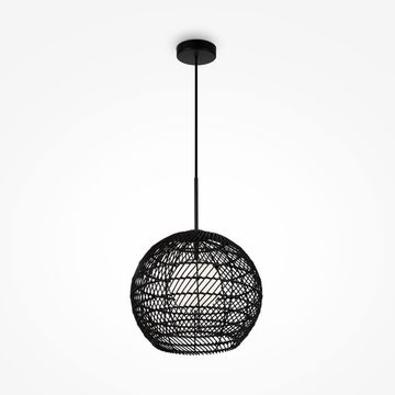 Подвесной светильник MOD204PL-01B1 чёрный Cane Maytoni