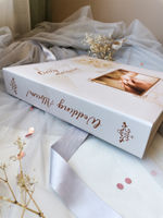 Фотоальбом на 500 фото 10х15 см, пластик. листы , кольца only married Свадебная магия