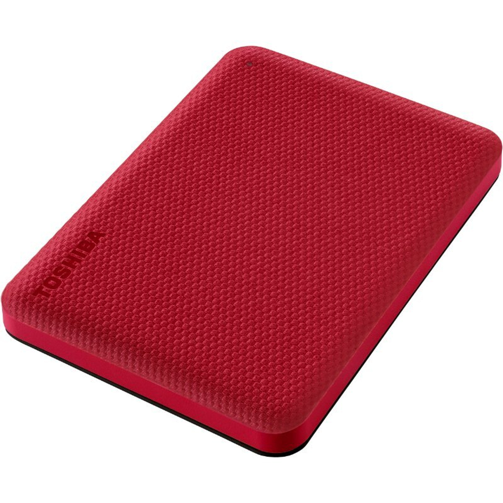 Внешний жесткий диск 1TB Toshiba HDTCA10ER3AA Canvio Advance, 2.5", USB 3.2 Gen 1, Красный