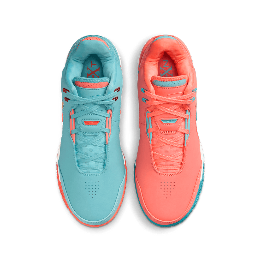 Заказать Nike LeBron NXXT Gen AMPD Mineral Blue/Light Wild Mango