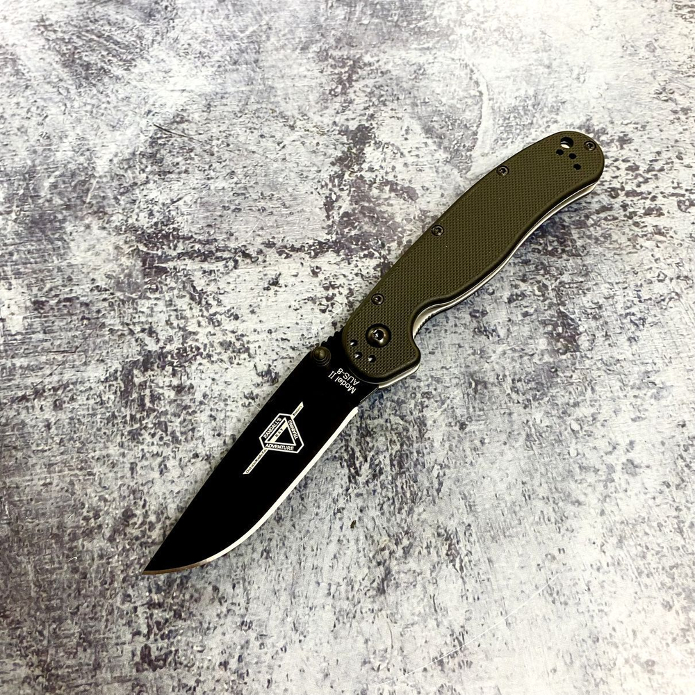 Нож складной Крыса, Ontario 8861 RAT II