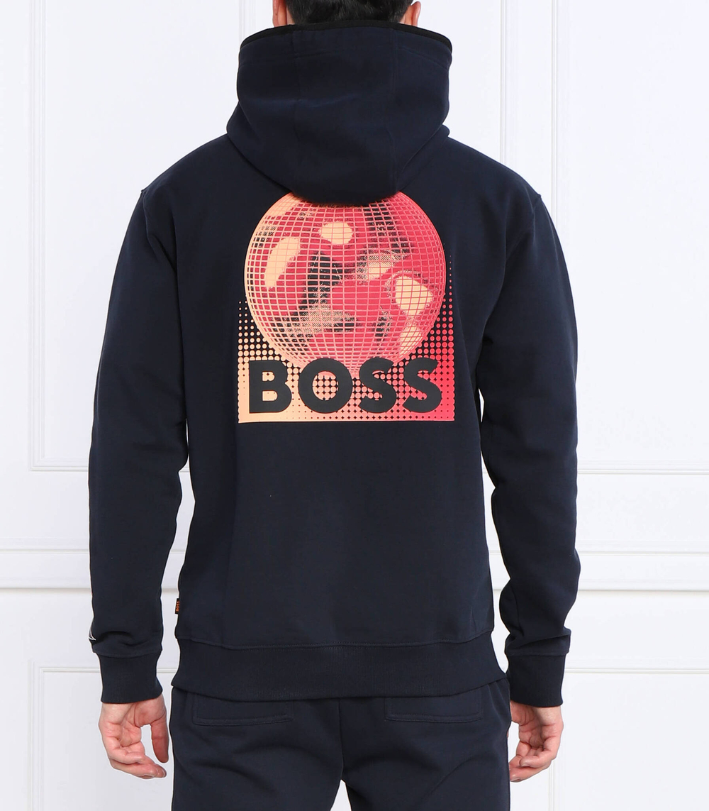 Худи wehike BOSS ORANGE - темно-синий(50489051)