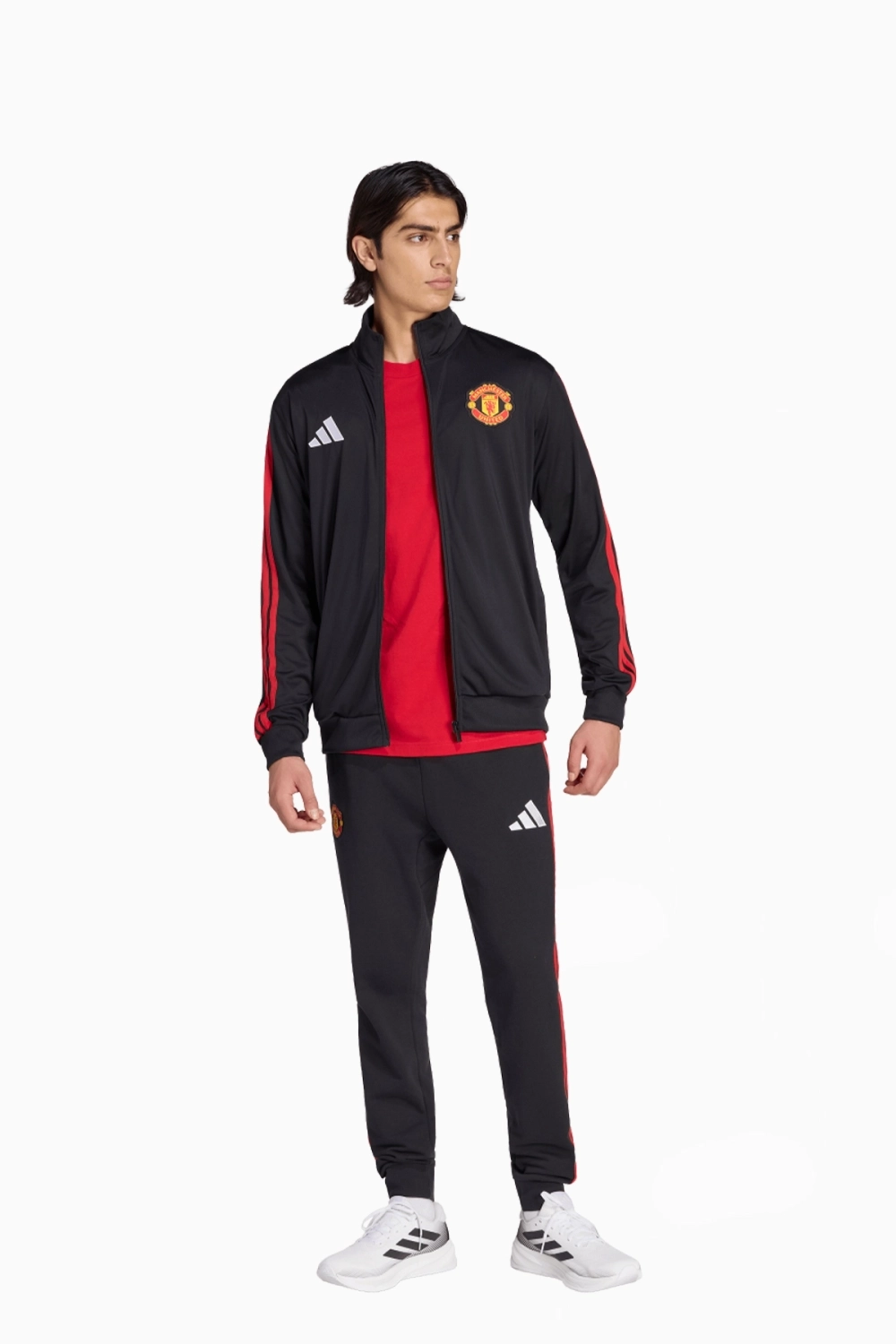 Кофта adidas Manchester United 26/27 DNA Track Top - черный