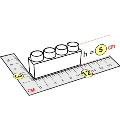 Элемент 12x3x5 см для конструктора 5"
