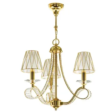 Люстра подвесная 3*Е14 705032 золото Riccio Lightstar