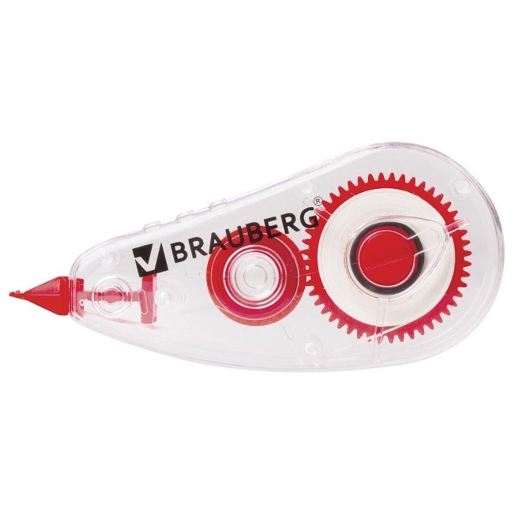 Корректирующая лента Brauberg Red Power, 5мм/6м