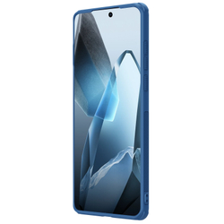 Усиленный чехол синего цвета от Nillkin для OnePlus 13, серия Super Frosted Shield Pro
