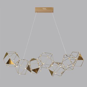 Люстра подвесная 32W 4000К 5086/32L античная бронза Trellis Odeon Light