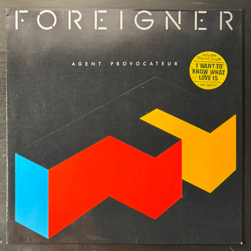 Foreigner - Agent Provocateur (Германия 1984г.)