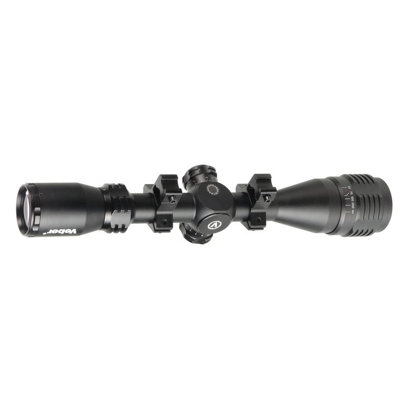 Прицел оптический Veber Пневматика 3-9X40 AO - фото 6