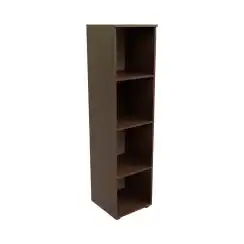 Шкаф узкий низкий открытый Континент ЛФ231 400х406х1610, венге