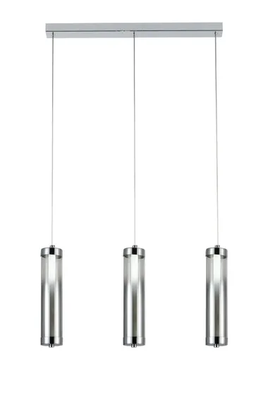 Светильник подвесной светодиодный NewRgy 2662/3L CHROME, 24 Вт, хромированный