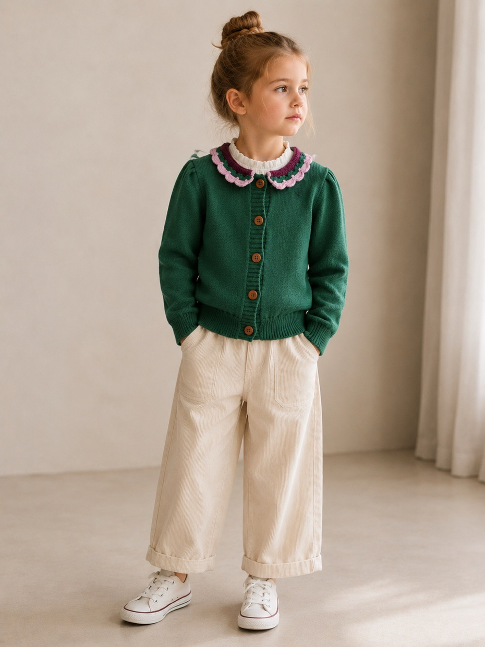 Шерстяной кардиган Kalinka, 110