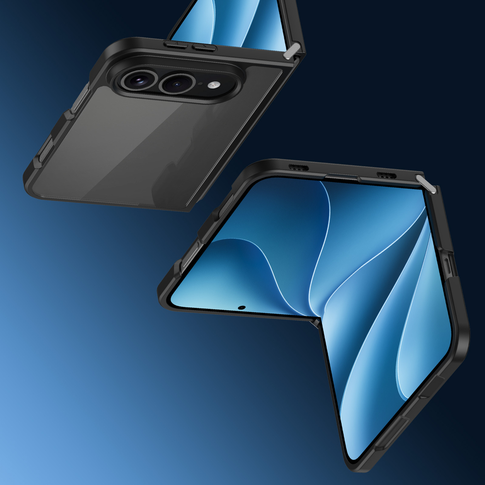 Двухкомпонентный чехол с черными рамками для iPhone Duo, серия Aimo Series Case от Dux Ducis