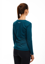 ЛОНГСЛИВ УТЕПЛЕННЫЙ ЖЕНСКИЙ WARM LONG SLEEVES TEE | TEAL