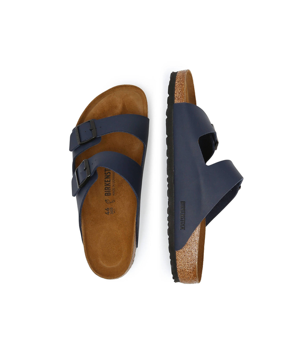 шлепанцы arizona bf Birkenstock - темно-синий(51751)
