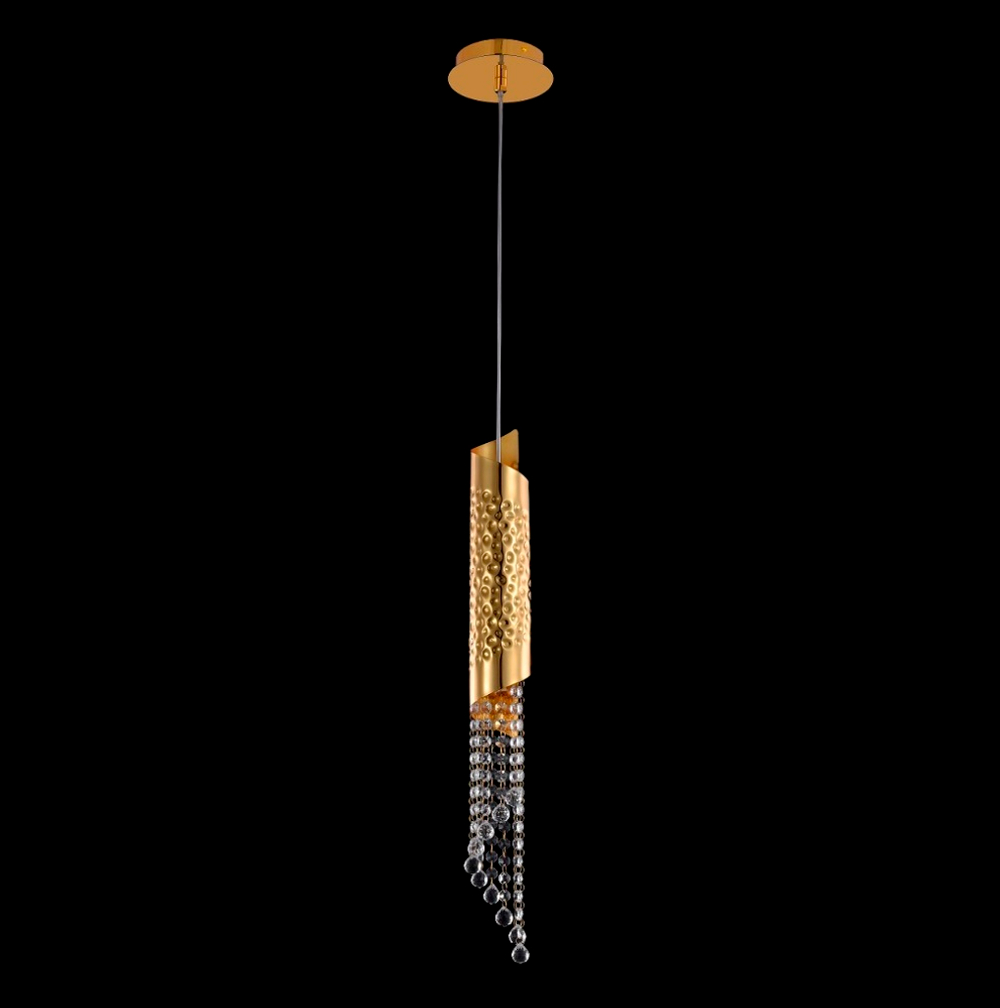 Подвесной светильник Crystal Lux CREDO SP1 GOLD