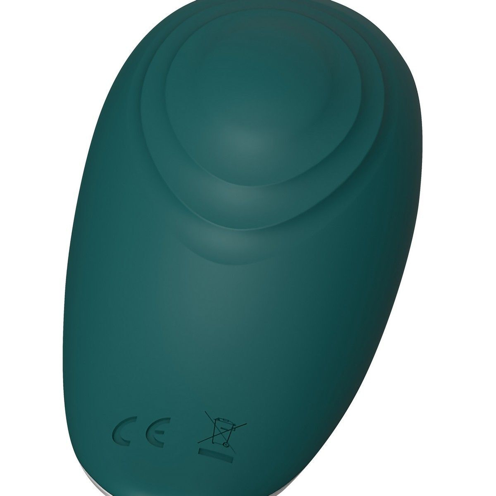 Стимулятор эрогенных зон с пульсацией Palm Pleasure (Цвет: зеленый)