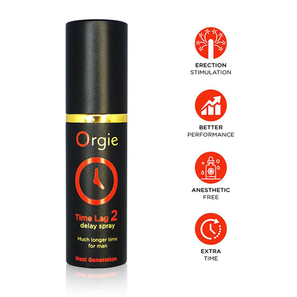 Спрей для продления эрекции Orgie Time Lag 2 10мл
