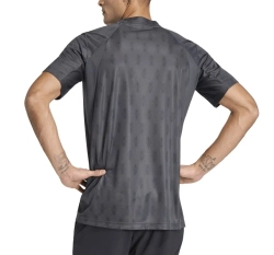 Теннисная футболка Adidas Club Climacool Graphic - carbon/black
