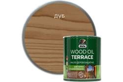 Масло деревозащитное для террас и садовой мебели Dufa Wood Oil Terrace дуб 0,9л