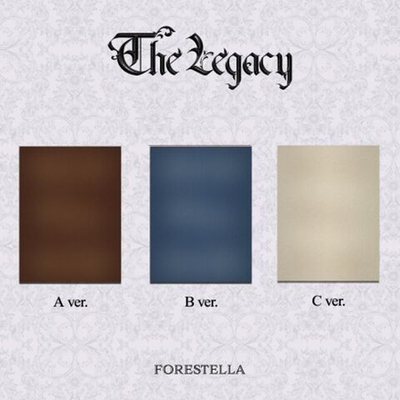 Альбом FORESTELLA - THE LEGACY 4th Album KIWEE 3 Version SET