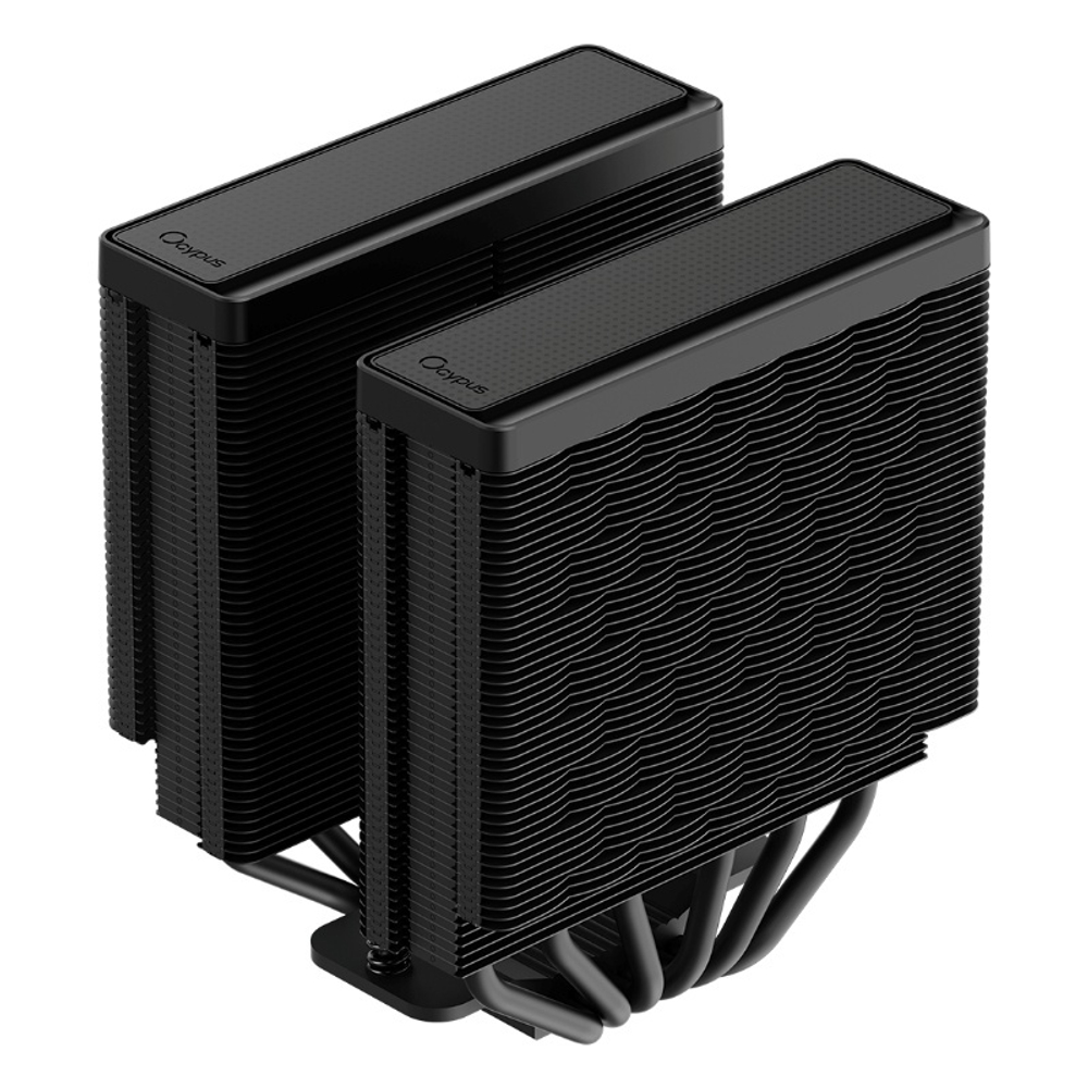 Кулер для процессора Ocypus Delta A62 BK ARGB, 2x120mm ARGB FAN, 6 PIPES, 4-PIN PWM, 500-2000 RPM, 29DBA