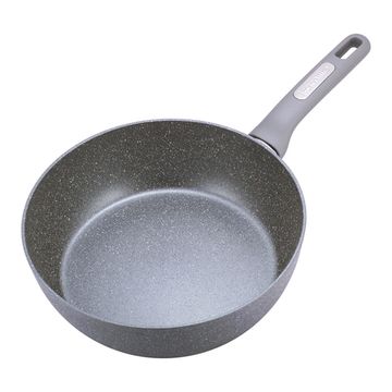 Сотейник 28 см. из литого алюминия Kamille KM-4295GR с мраморным покрытием