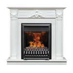 Каминокомплект Real Flame Stefania WT-F614 с очагом 3D Oregan