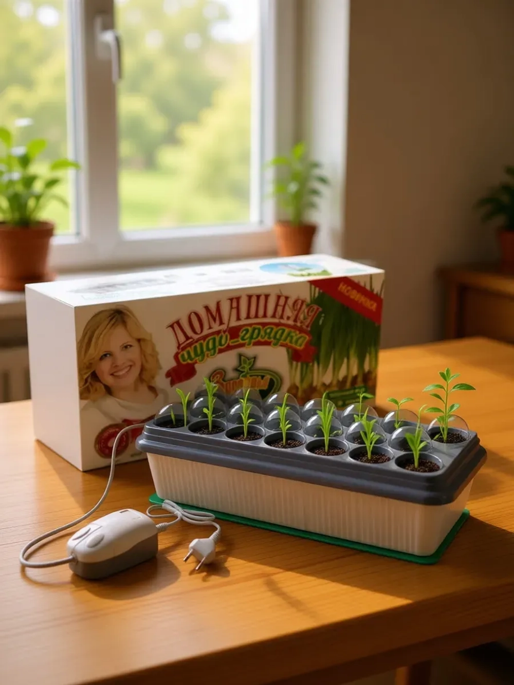 Гидропонная Установка "Домашняя чудо-грядка Здоровья КЛАД"