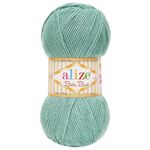 Пряжа Alize (Ализе) Baby Best / уп.5 мот. по 100 г, 240 м, 463 мята