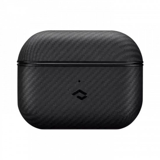 Чехол Pitaka MagEZ для наушников AirPods 3, цвет Черный кевлар