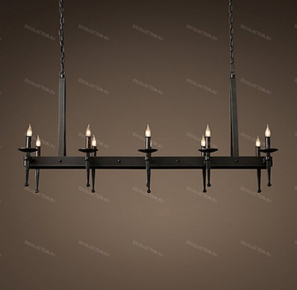Люстра CIRCA 1920 SPANISH TORCH RECTANGULAR Restoration Hardware 68290541