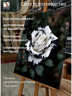 Картина "Цветочная феерия", модульная 50х70см 1шт.