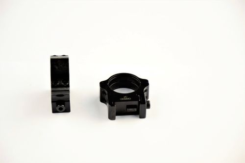 Кольца Rusan Weaver на 25,4мм H8 под шестигранник (050-25,4-8-V)
