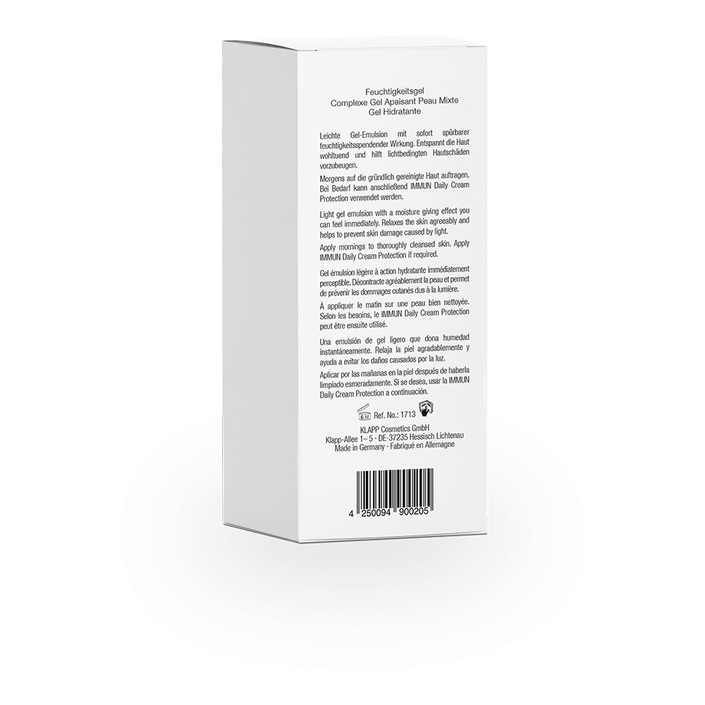 KLAPP Радикально-увлажняющий комплекс IMMUN Radical Moist Complex, 50 мл