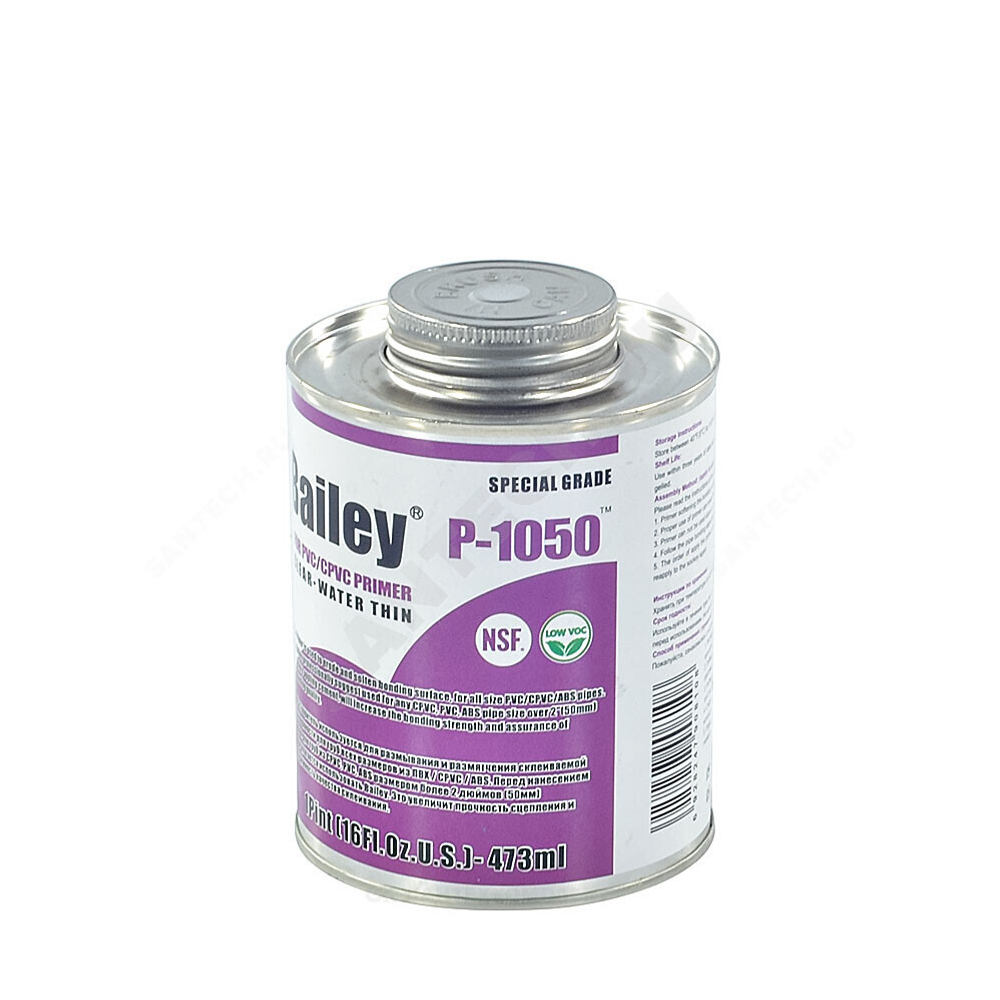 Очиститель для ПЭ/ПВХ 473мл Bailey P-1050