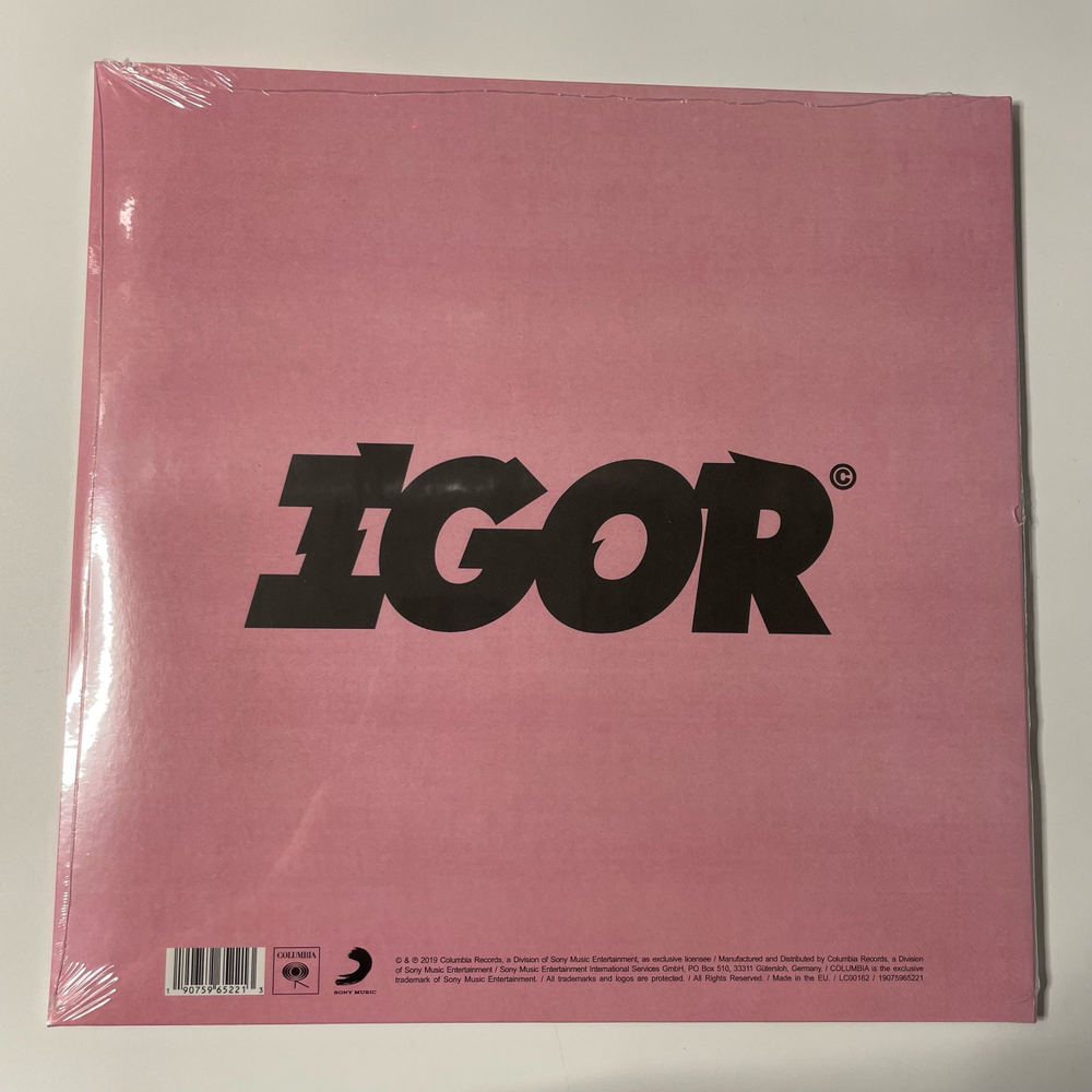 Виниловая пластинка LP Tyler The Creator Igor (Европейский Союз)