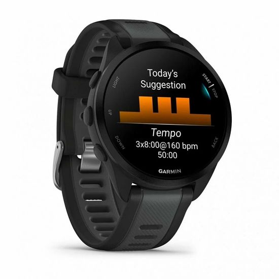 Умные часы Garmin Forerunner 165 Black (010-02863-20)
