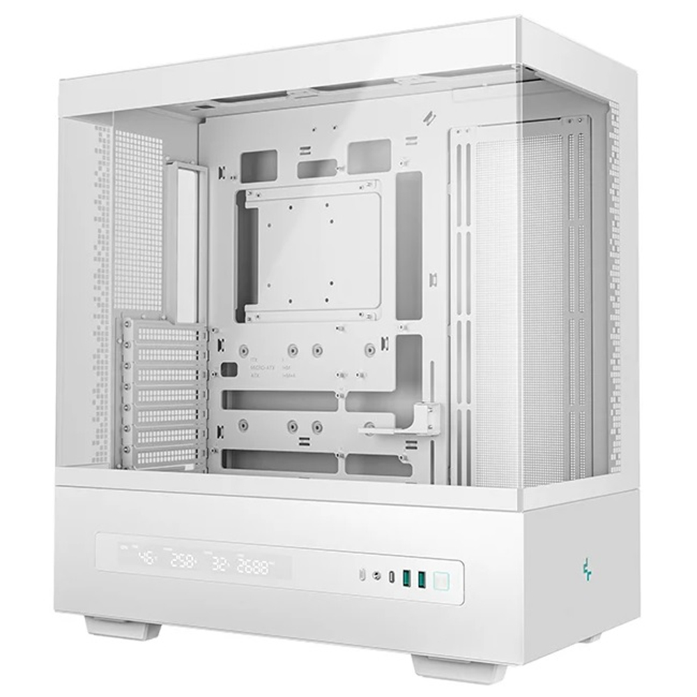 Корпус Midi-Tower DeepCool CH690 DIGITAL WH White (R-CH690-WHNNA0D-G-1)
