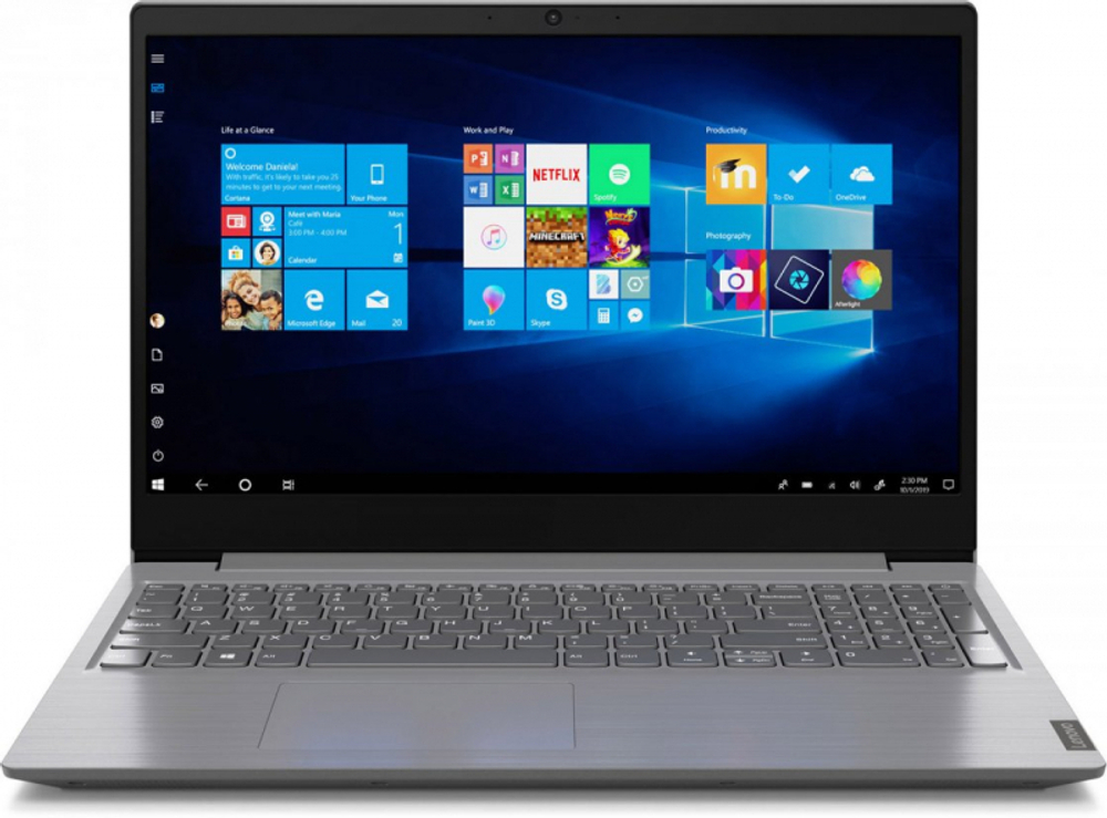 Ноутбук Lenovo V15-IIL 15.6"(1920x1080)TN/ i3-1005G1(1.2ГГц)/ 4Гб/ 128Gb SSD/ UHD Graphics 620/ нет DVD/ Win10 / Серый 82C500PPRU