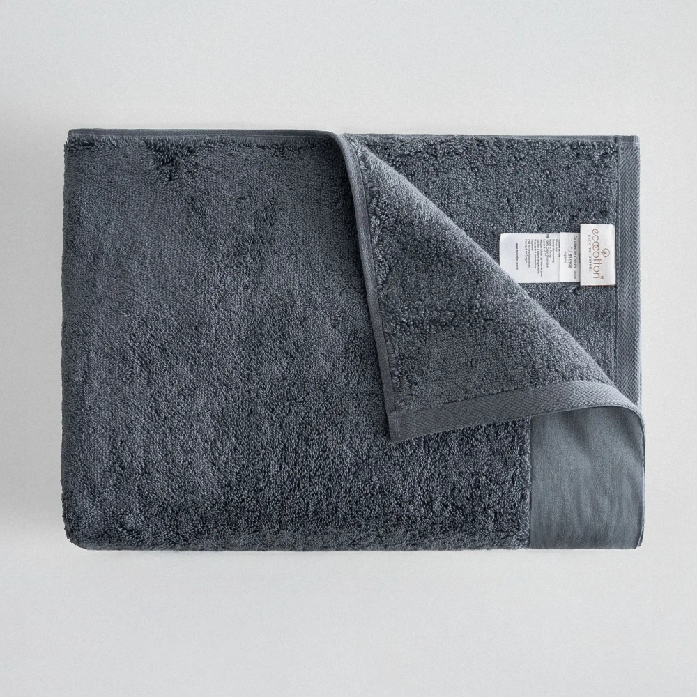 Полотенце из органического хлопка Pure Cotton 80х150 синий