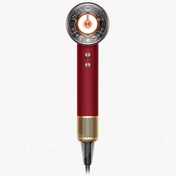 Фен Dyson Supersonic Nural HD16, Red Velvet/Gold